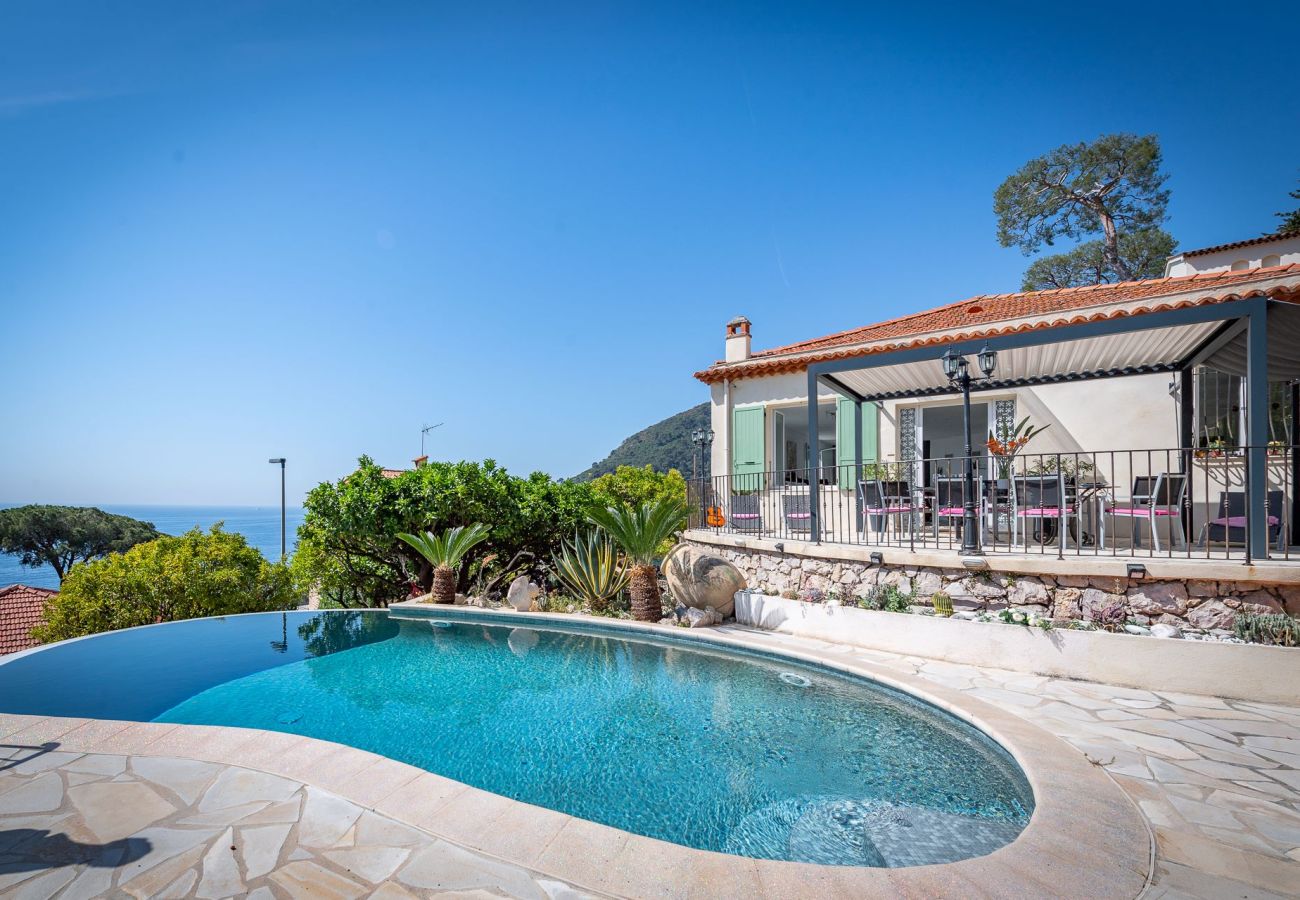 Villa in Eze - Villa Panorama Eze French Riviera 5-bd