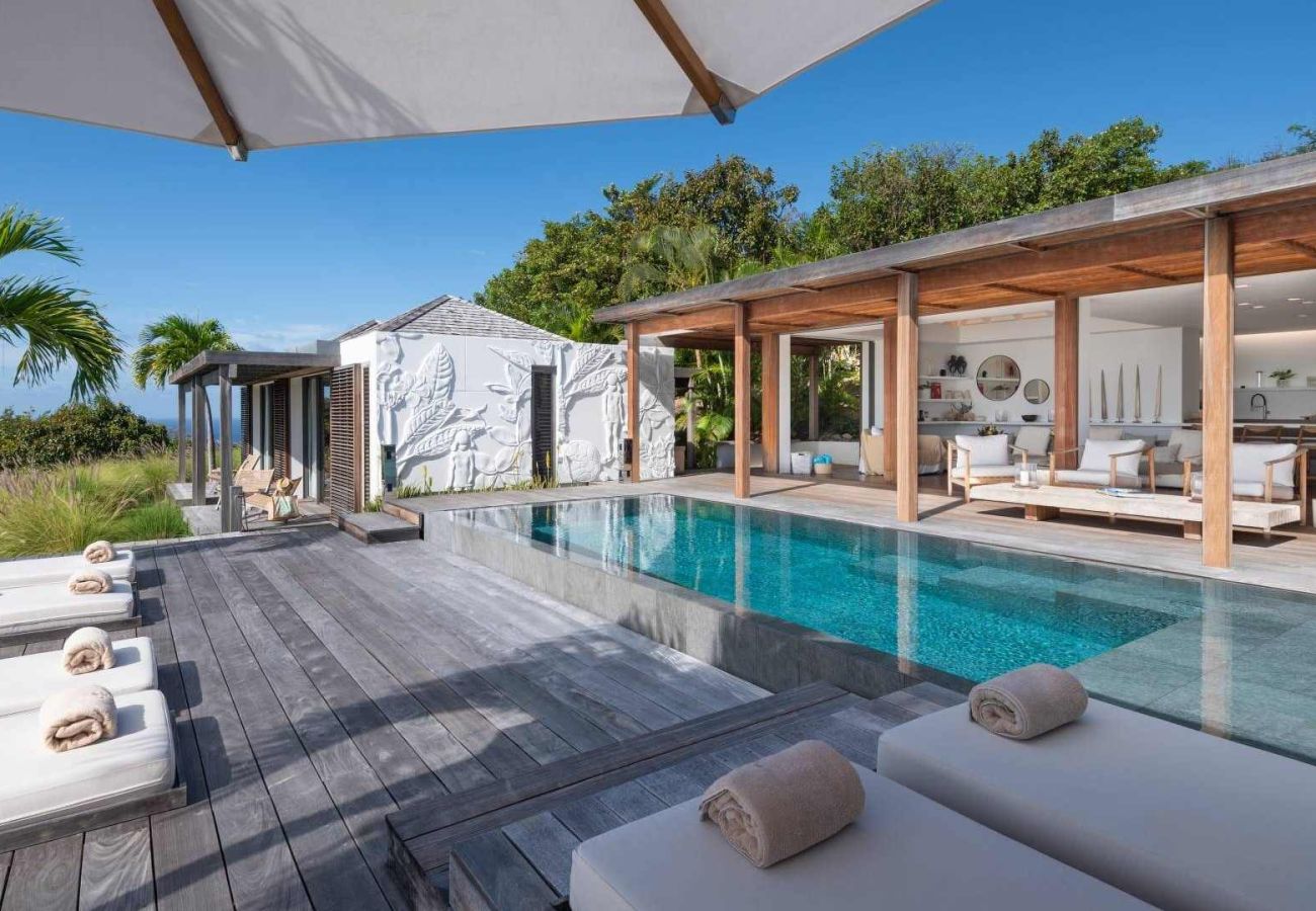 Villa in Saint Barthélemy - Villa Floating Garden St Barths 3-bd
