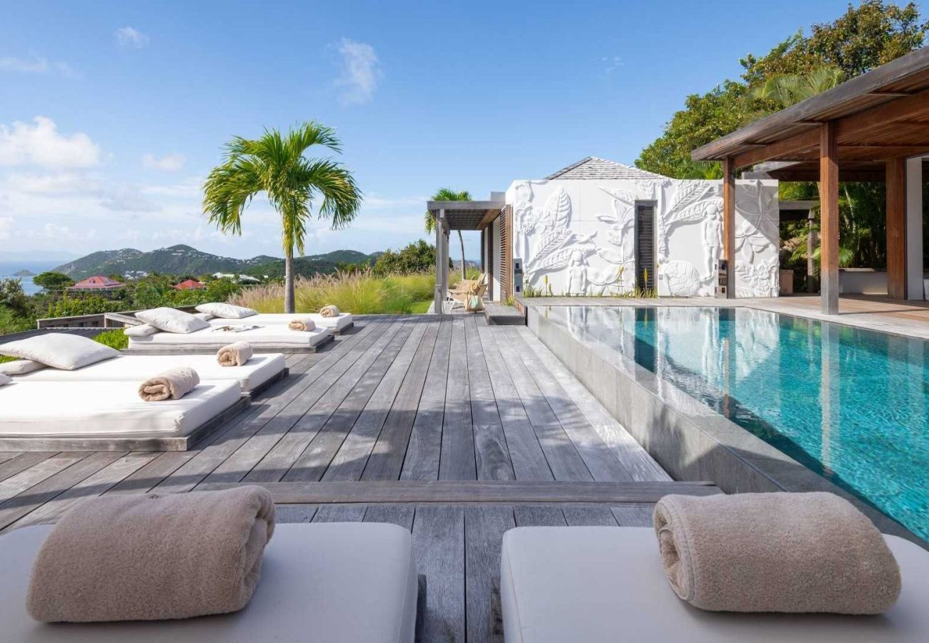 Villa in Saint Barthélemy - Villa Floating Garden St Barths 3-bd
