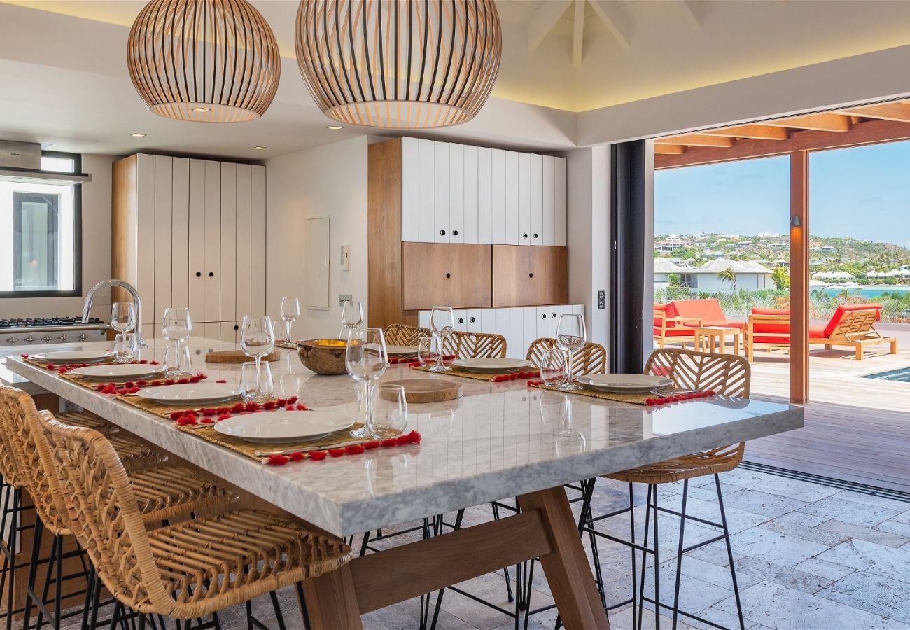 Villa in Saint Barthélemy - Villa Belharra Lagon St Barths 2-bd