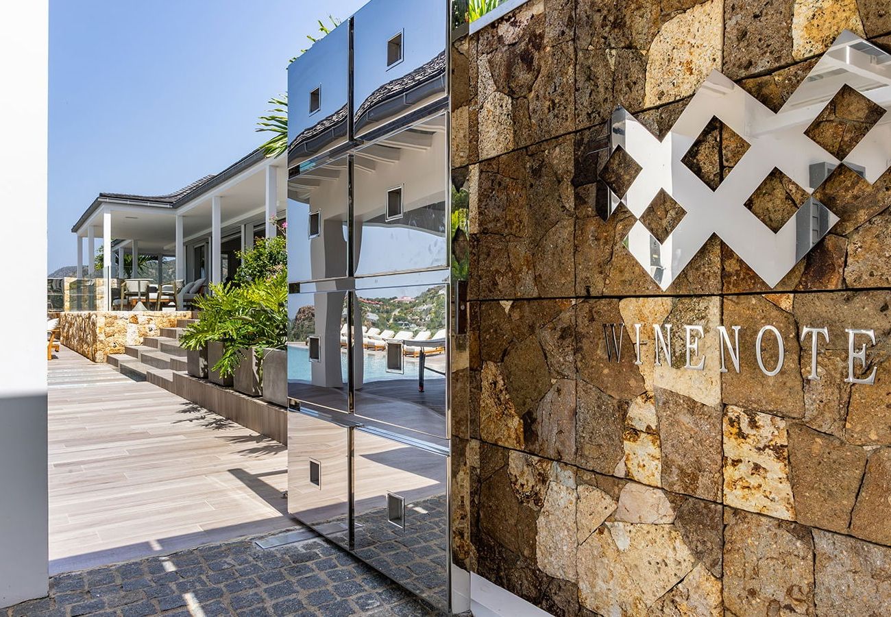Villa in Saint Barthélemy - Villa Wine Note St Barths 5-bd