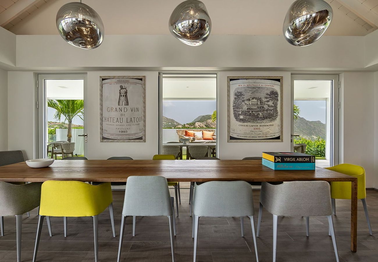 Villa in Saint Barthélemy - Villa Wine Note St Barths 5-bd