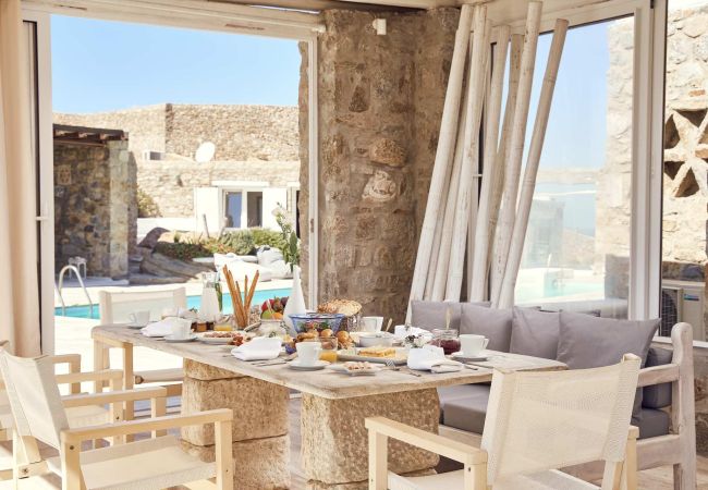 Villa in Mikonos - Villa Petrolefko Mykonos 6-bd Villa in Mikonos - Villa Petrolefko Mykonos 6-bd