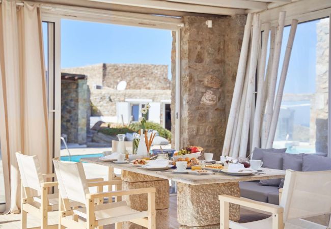 Villa in Mikonos - Villa Petrolefko Mykonos 6-bd Villa in Mikonos - Villa Petrolefko Mykonos 6-bd