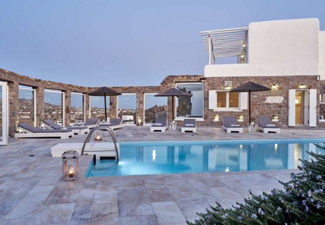 Villa in Mikonos - Villa Petrolefko Mykonos 6-bd Villa in Mikonos - Villa Petrolefko Mykonos 6-bd