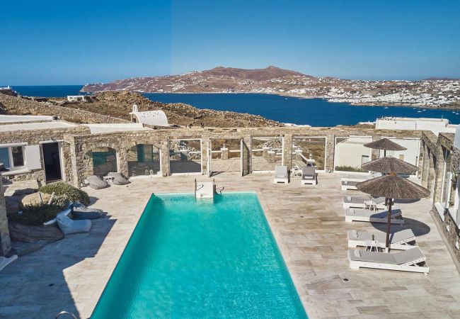 Villa in Mikonos - Villa Petrolefko Mykonos 6-bd Villa in Mikonos - Villa Petrolefko Mykonos 6-bd