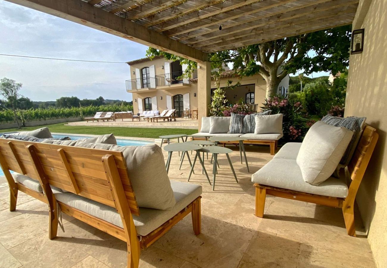 Villa in Ramatuelle - Villa Roseliere Saint-Tropez 5-Bd