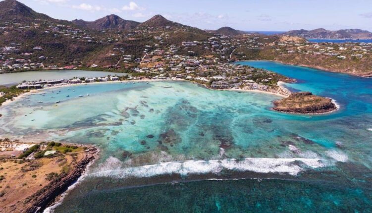 Grand cul-de-sac lagoon st barts