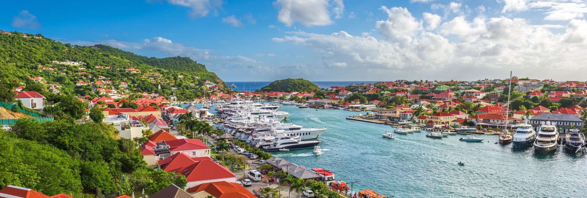 vue dégagée sur gustavia