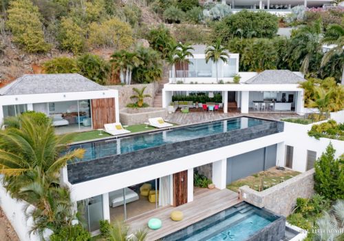 villa infra st barts with chef