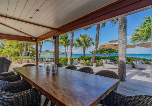 villa la plage st barth caraibes