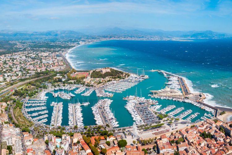 map french riviera